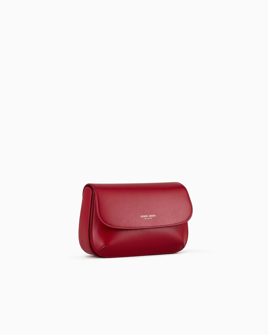 The world of armani BORSA PICCOLA LA PRIMA IN PELLE PALMELLATA CON TRACOLLA Solo un giorno rimasto