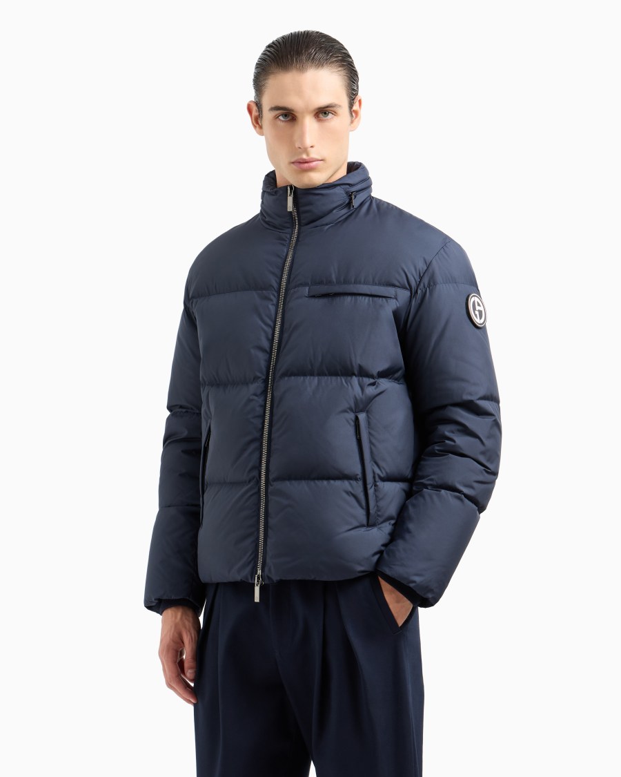The world of armani BOMBER IMBOTTITO IN PIUMA D'OCA ASV Pezzi Unici