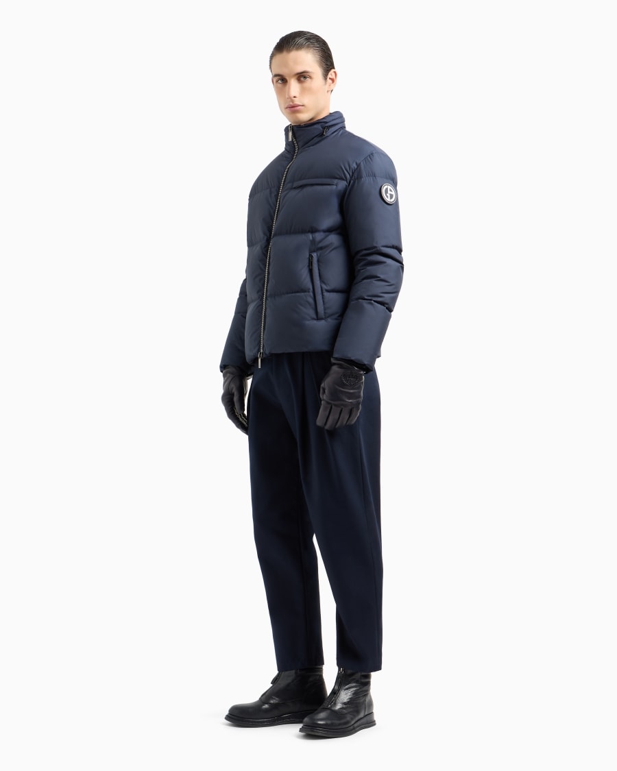 The world of armani BOMBER IMBOTTITO IN PIUMA D'OCA ASV Pezzi Unici