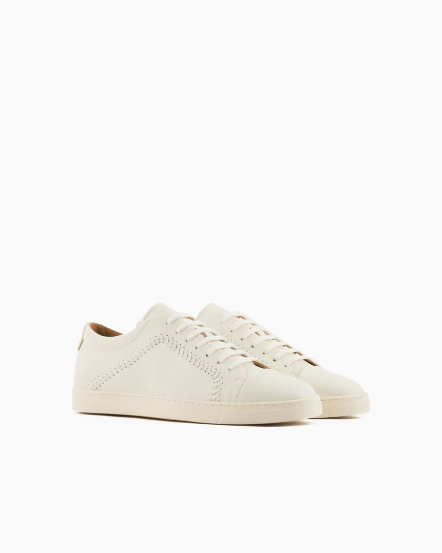 The world of armani SNEAKERS IN NAPPA Soddisfazione Garantita