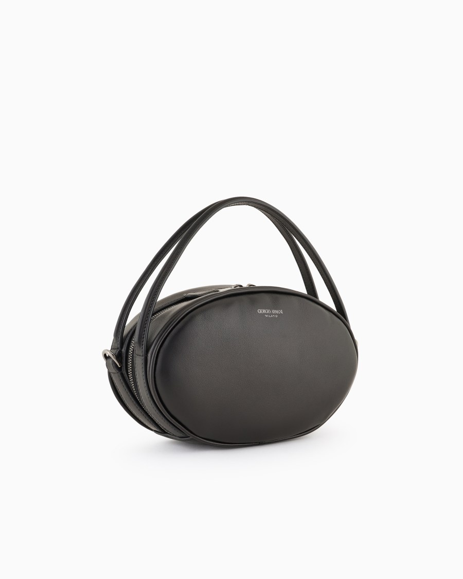 The world of armani BORSA A MANO IN NAPPA ASV Vendite Flash
