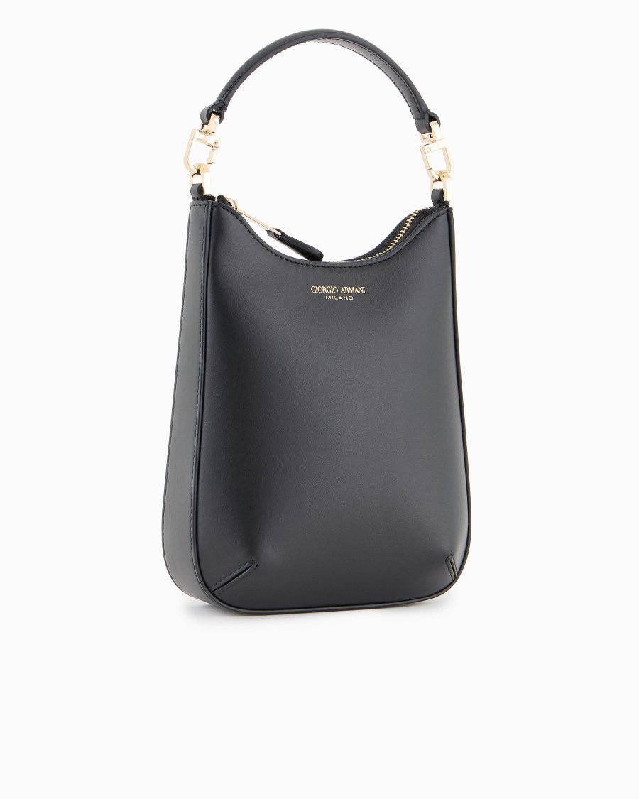 The world of armani HOBO BAG PICCOLA LA PRIMA IN PELLE Nuova