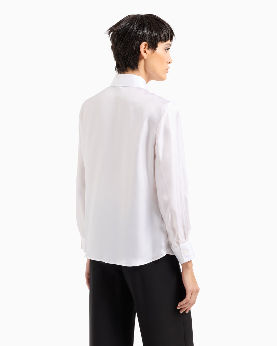 The world of armani CAMICIA IN SETA ORGANICA Spedizione gratuita