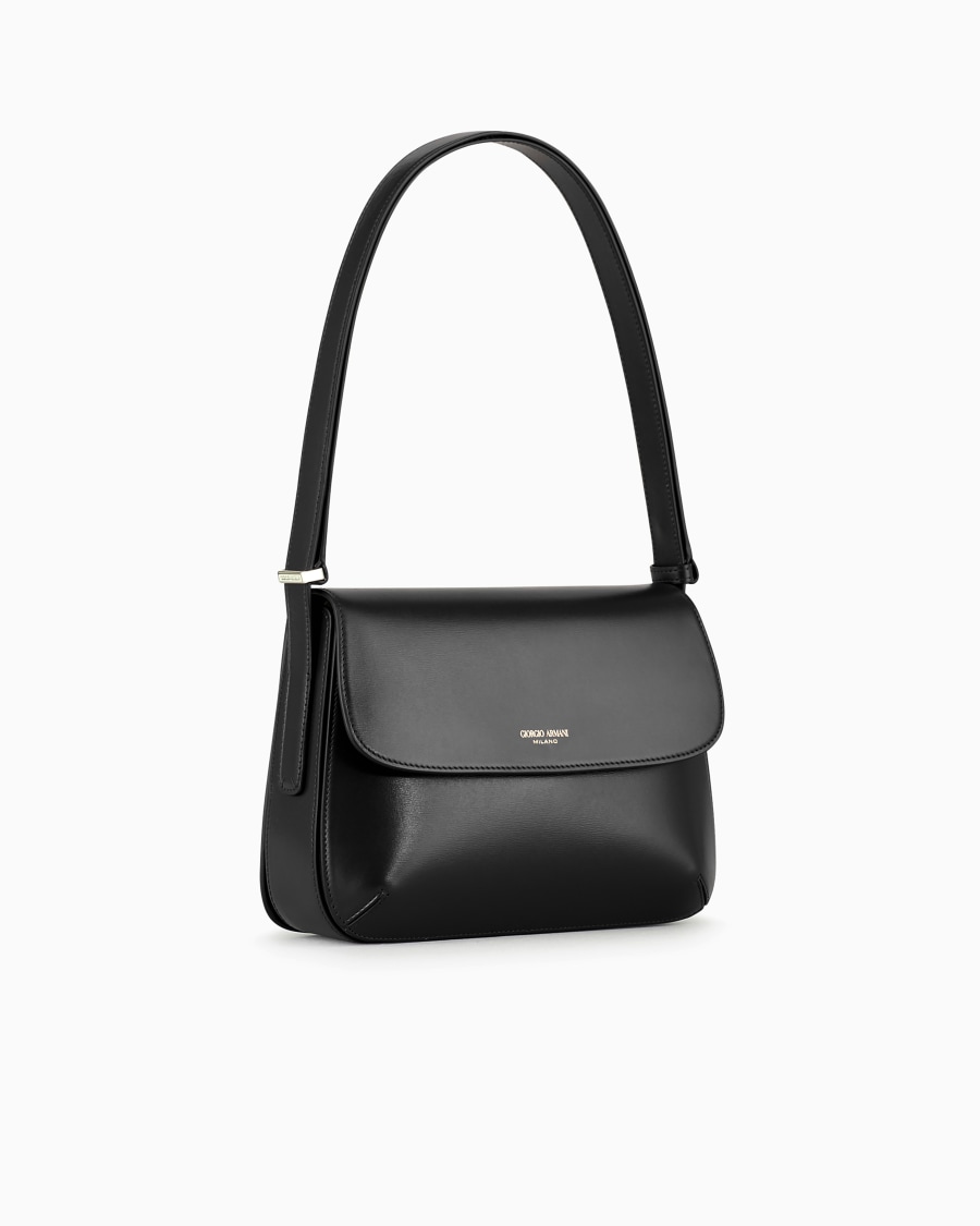 The world of armani BORSA MEDIA LA PRIMA IN PELLE PALMELLATA Cyber Monday
