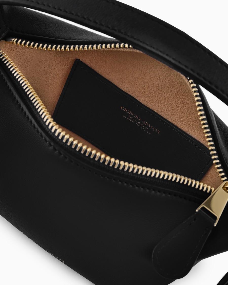 The world of armani MINI BORSA A MANO LA PRIMA SOFT IN NAPPA Offerta natalizia