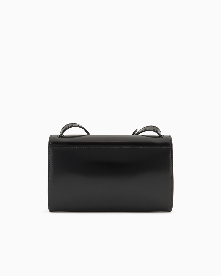 The world of armani DENIM COLLECTION CROSSBODY PICCOLA IN PELLE SPAZZOLATA Vendita calda