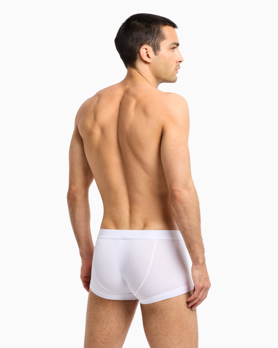 The world of armani BOXER IN JERSEY STRETCH CON BANDA LOGATA Offerte speciali