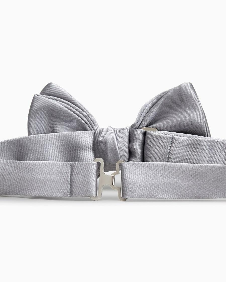 The world of armani PAPILLON ANNODATO IN PURA SETA ACQUISTA ORA