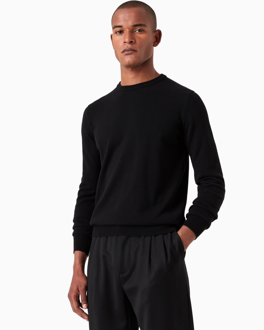 The world of armani MAGLIA GIROCOLLO IN CASHMERE Ultimo giorno
