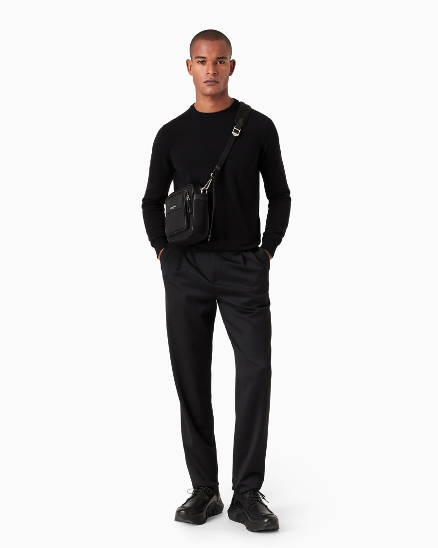 The world of armani MAGLIA GIROCOLLO IN CASHMERE Ultimo giorno