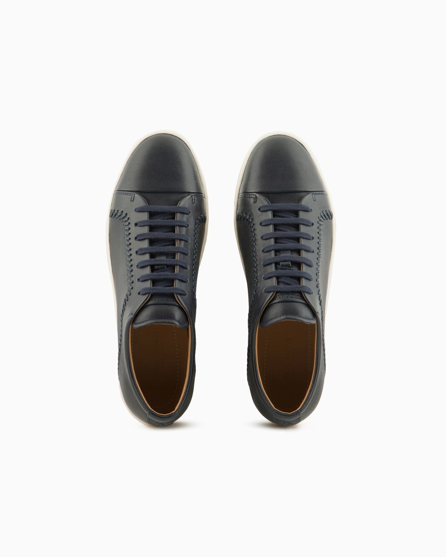 The world of armani SNEAKERS IN NAPPA Fino al 60% di sconto