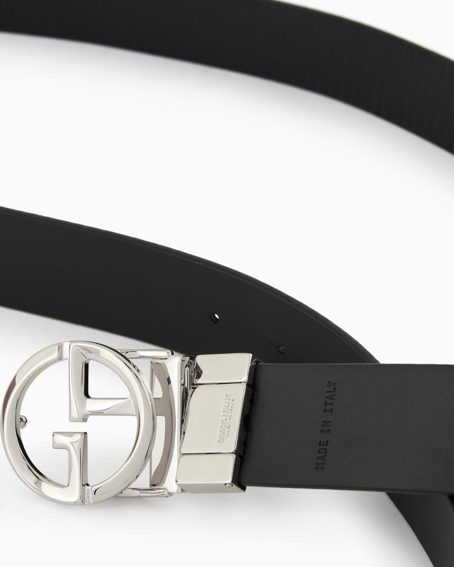 The world of armani CINTURA CON LOGO IN PELLE STAMPATA Offerta speciale della fabbrica
