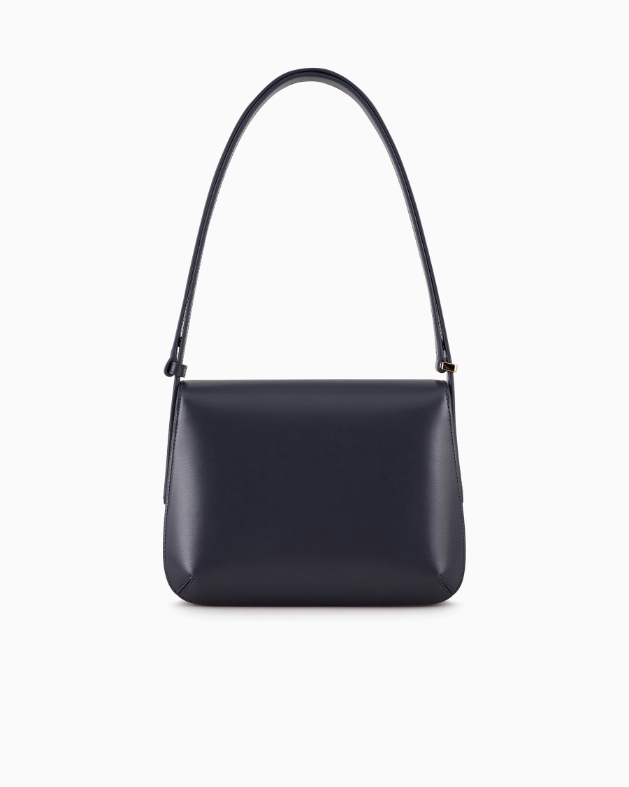 The world of armani BORSA MEDIA LA PRIMA IN PELLE PALMELLATA Italia