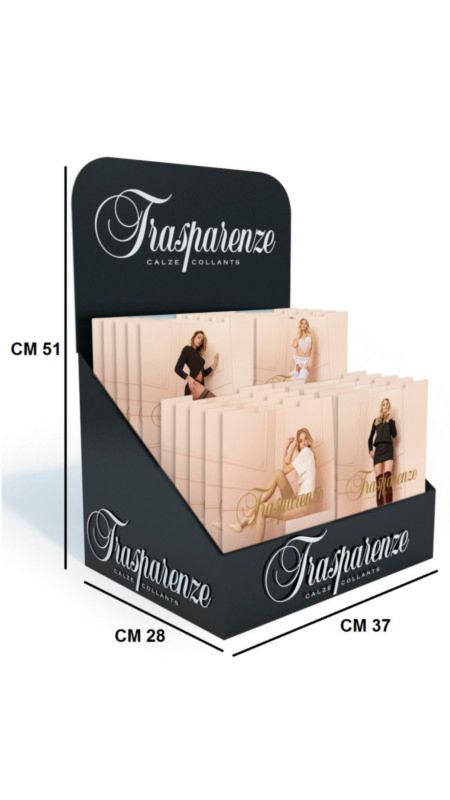 Trasparenze Espositori Espositore da banco - Counter display | Acquista Espositori online | Calze Trasparenze Sconto