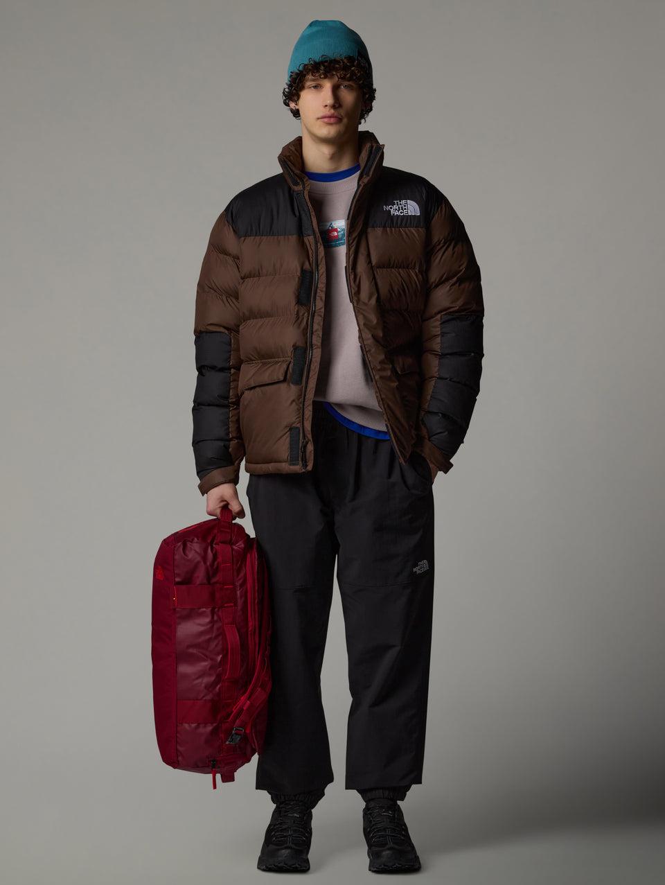 THE NORTH FACE Giaccone Color Block Imbottito Limbara Marrone Qualità Garantita