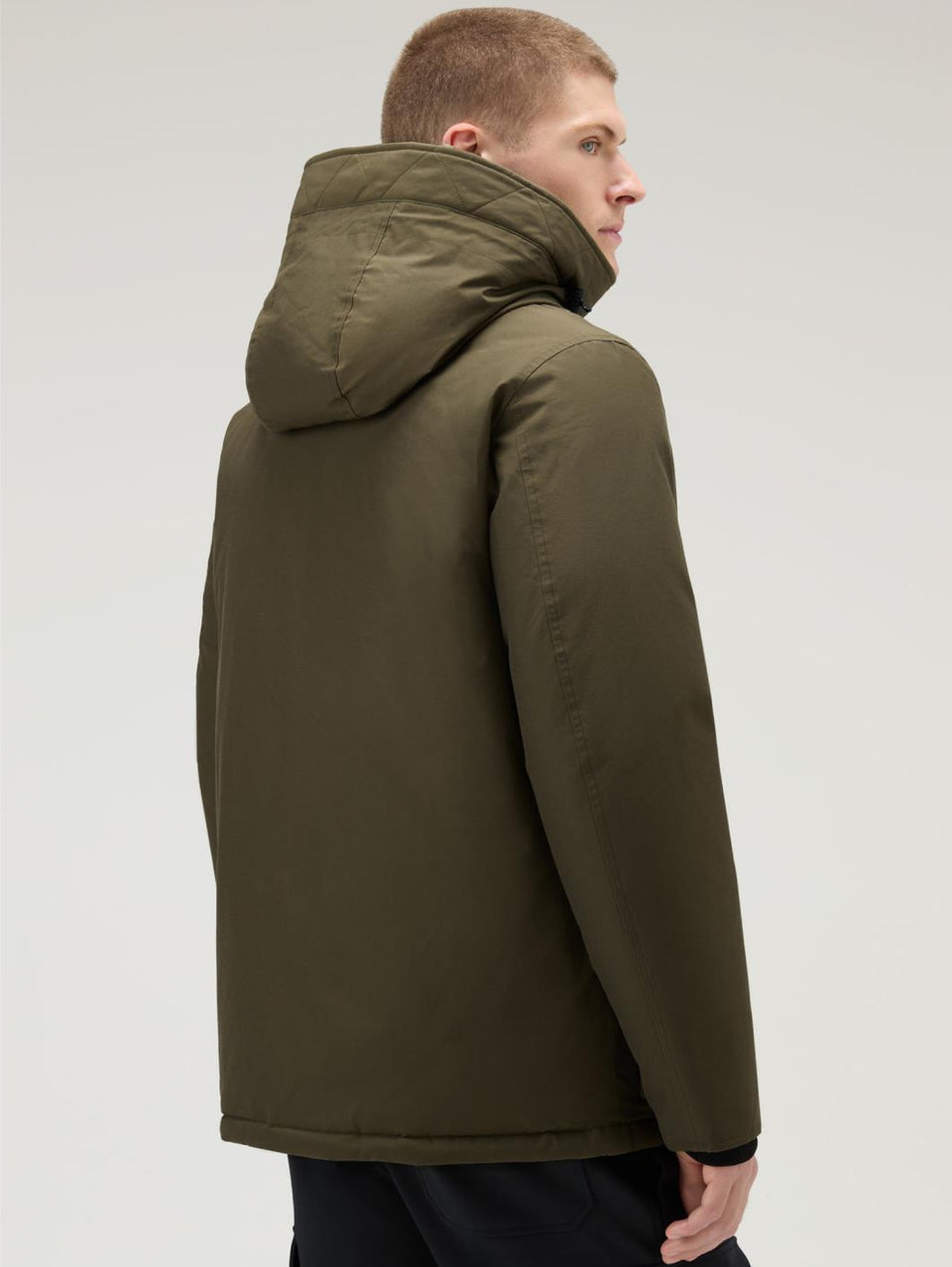 WOOLRICH Parka Arctic Anorak in Ramar Verde Promozione Limitata