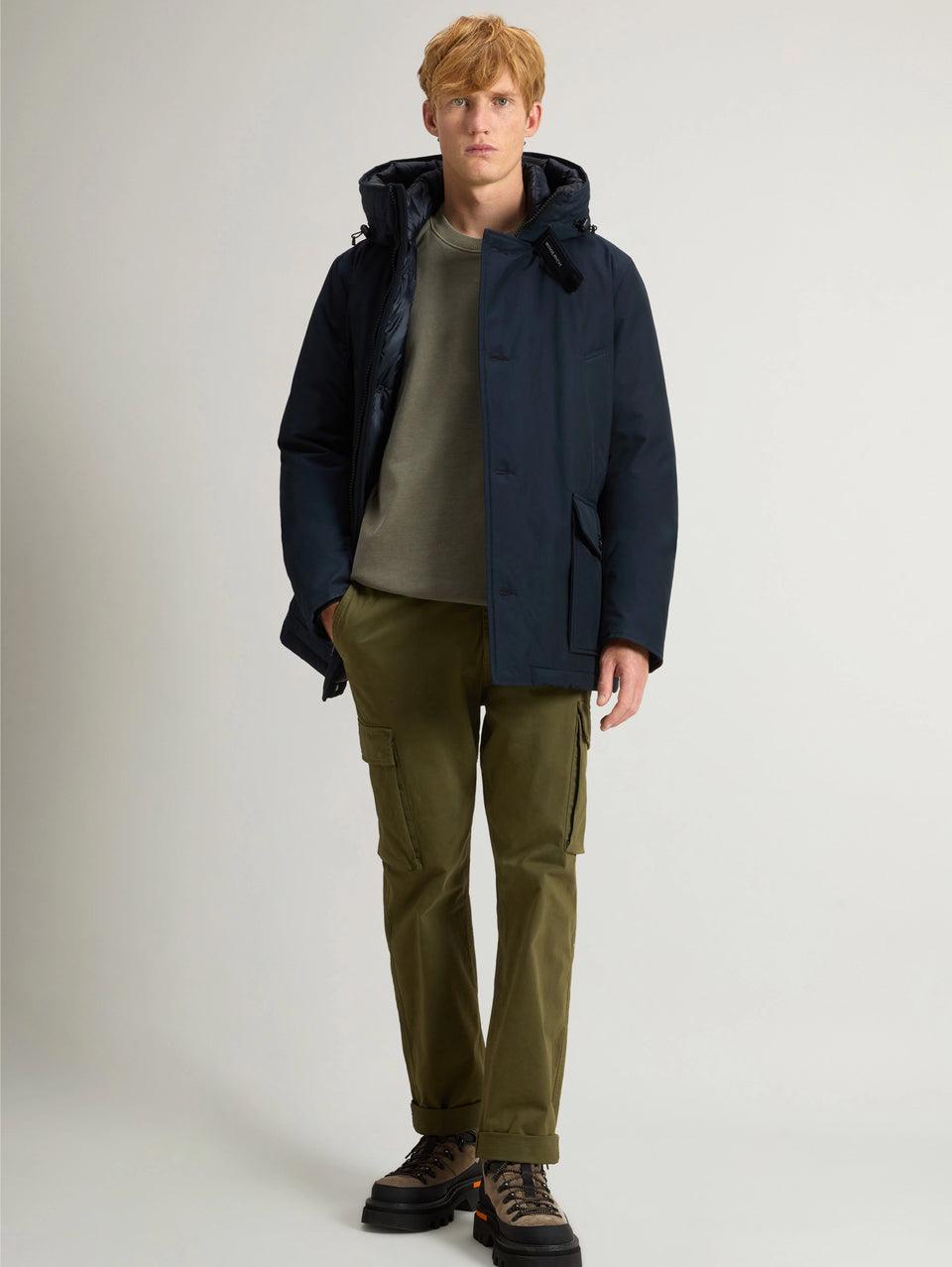 WOOLRICH Parka Arctic Anorak in Ramar Blu Shopping Online