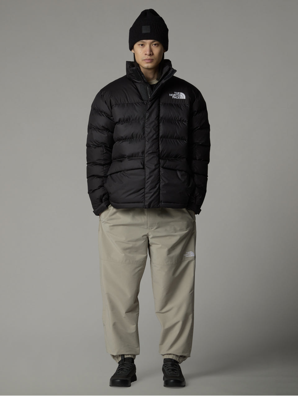 THE NORTH FACE Giaccone Color Block Imbottito Limbara Nero Sottocosto