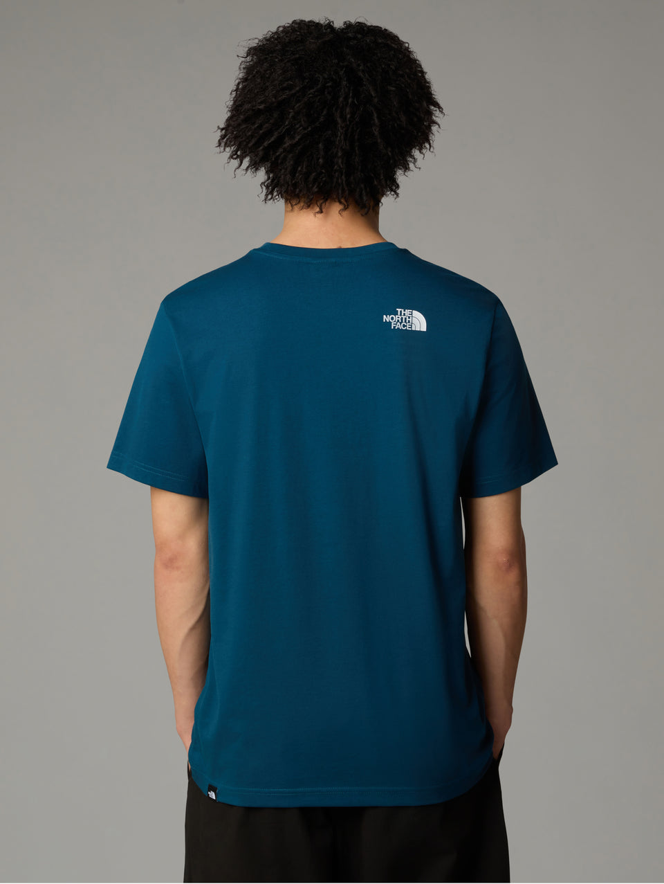 THE NORTH FACE T-shirt Regular Fit con Logo Petrolio Presa