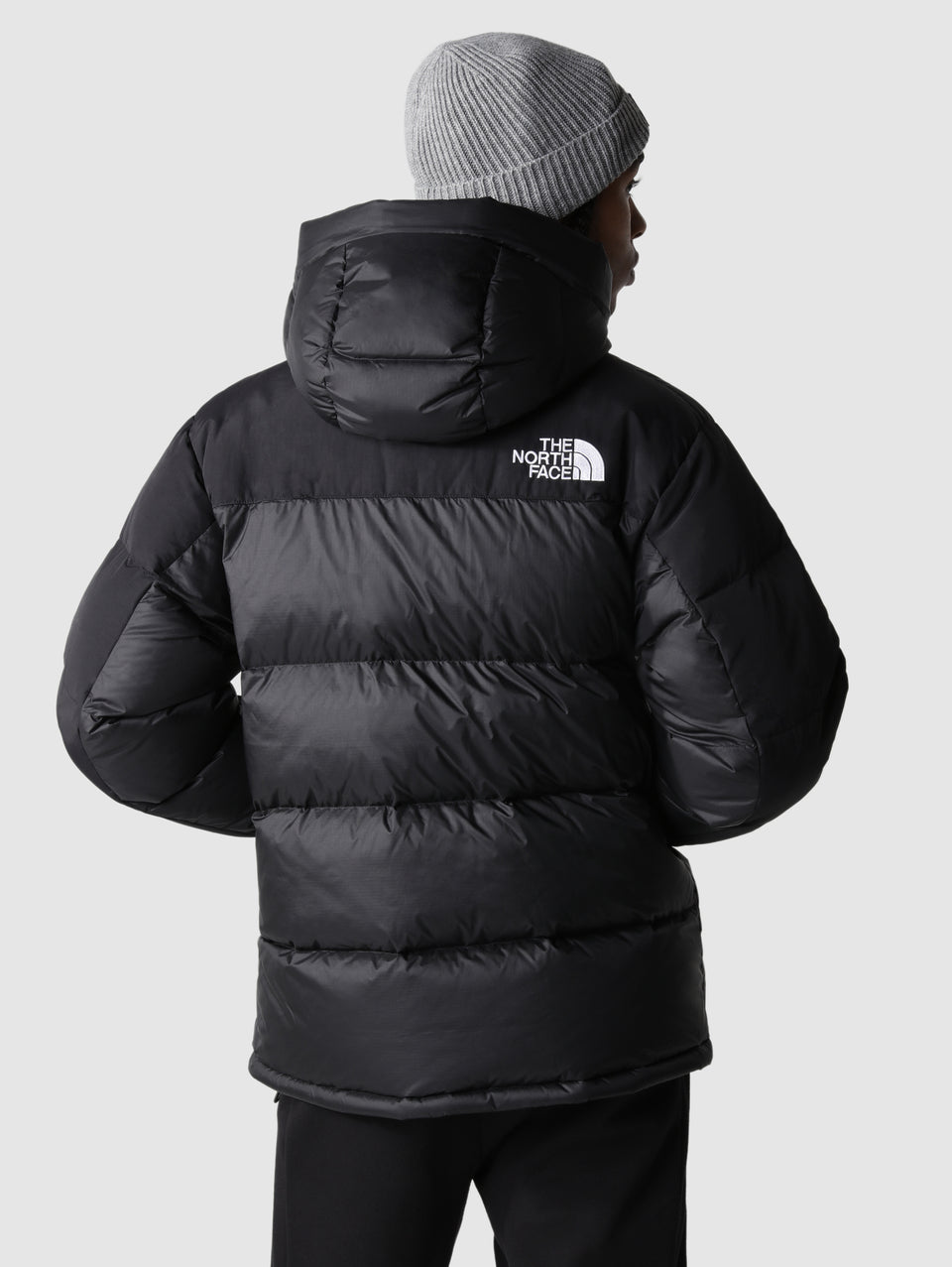 THE NORTH FACE Piumino con Cappuccio Color Block Himalayan Nero Sconto