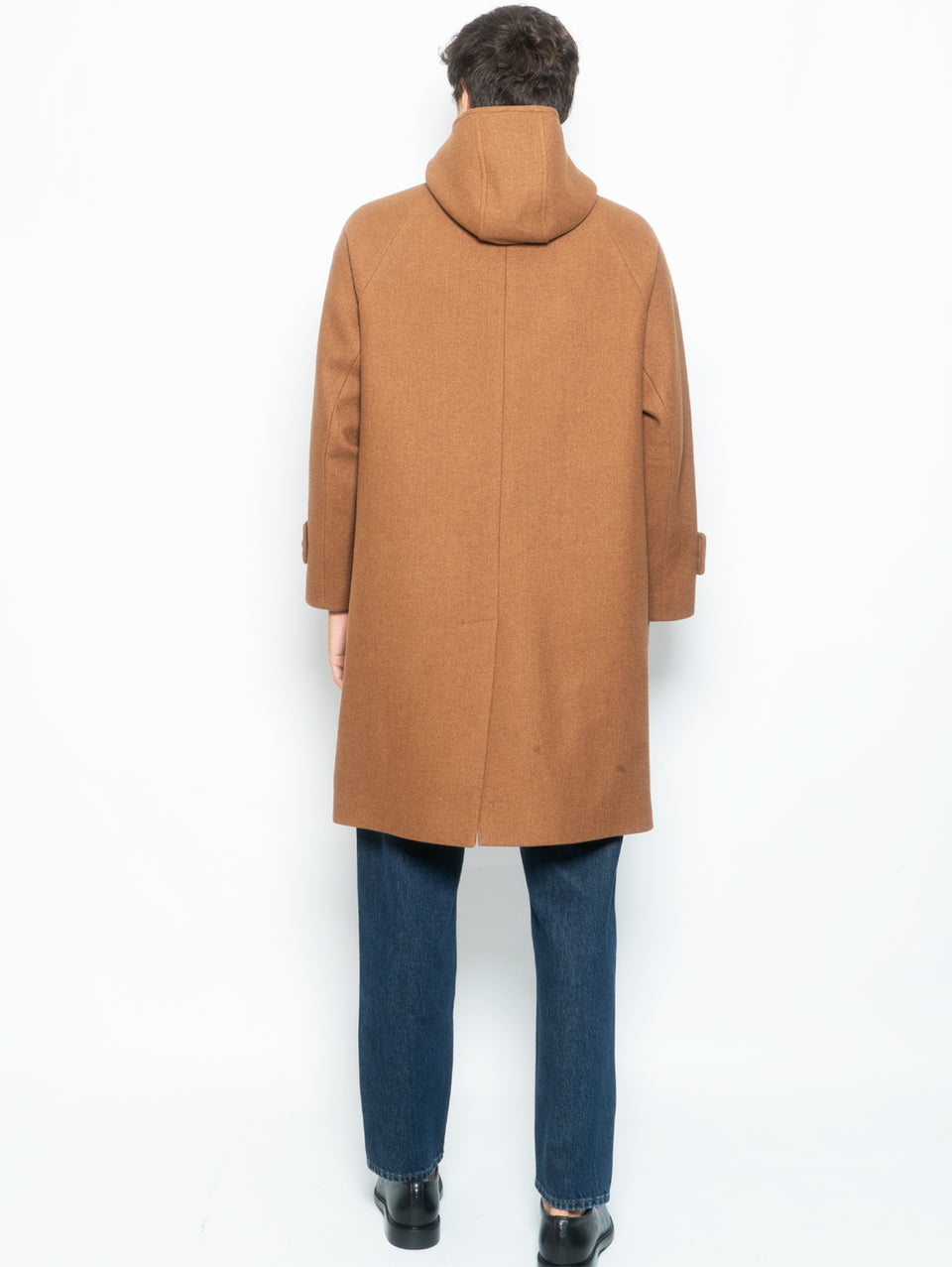AMARANTO Cappotto Montgomery in Twill Biscotto Moda