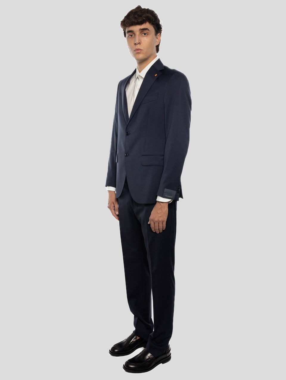 SARTORIA LATORRE Completo in Lana Blu Nuovo