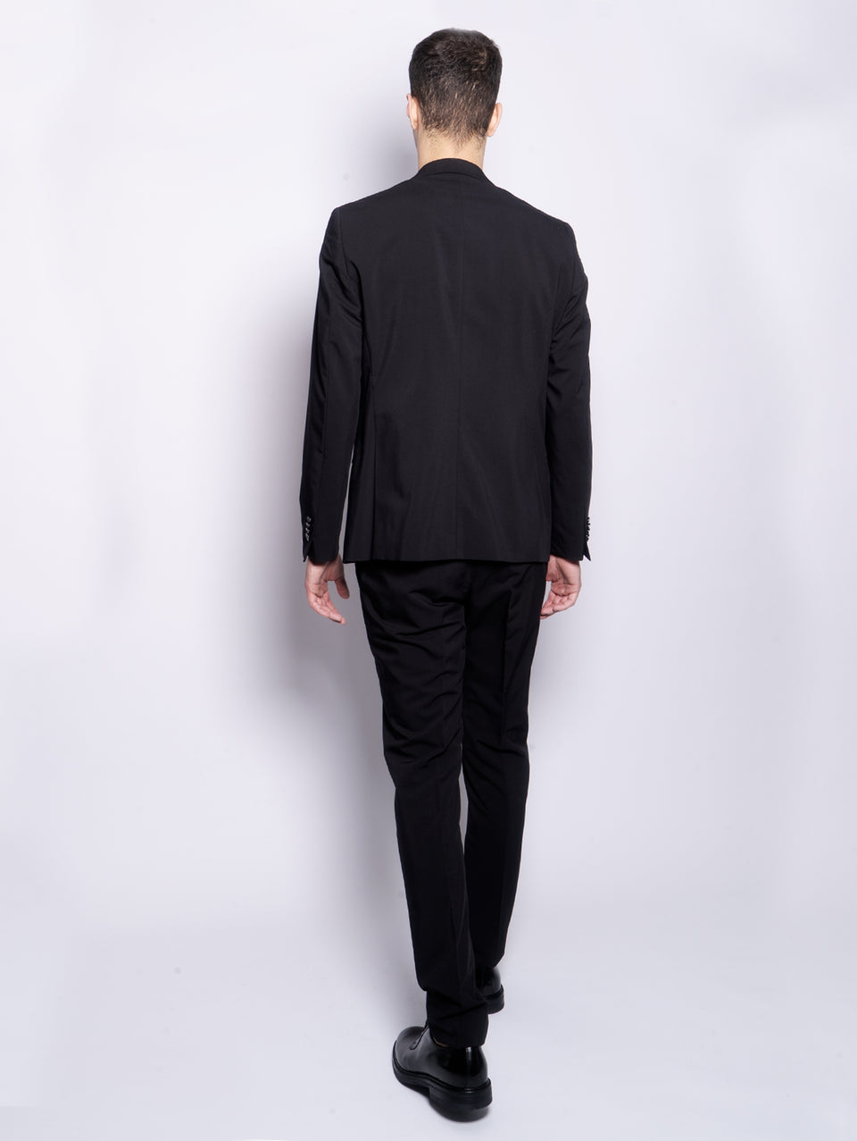 MANUEL RITZ Completo Drop 9 in Techno Viscosa Nero Pezzi Unici