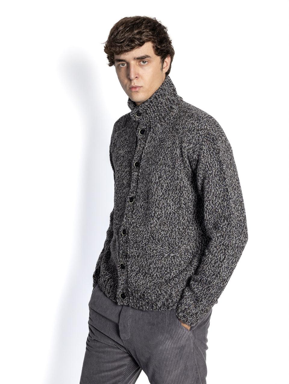 BARENA VENEZIA Cardigan a Trecce Malva In Vendita