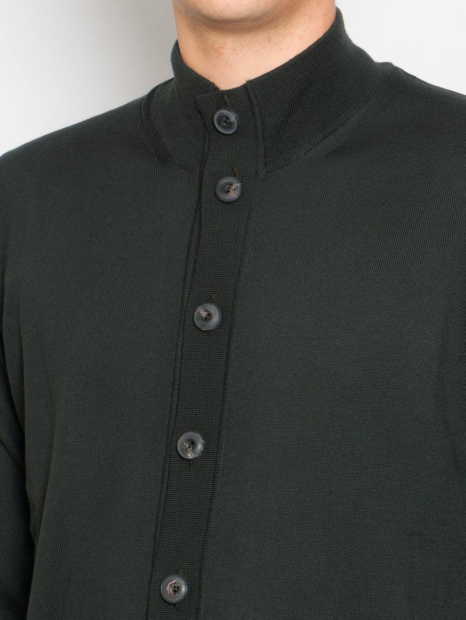 ALPHA STUDIO Cardigan con Bottoni in Merinos Selva Online