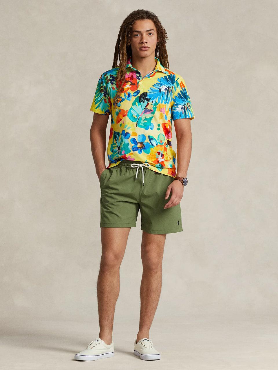 RALPH LAUREN Boxer da Mare Stretch Verde 2025