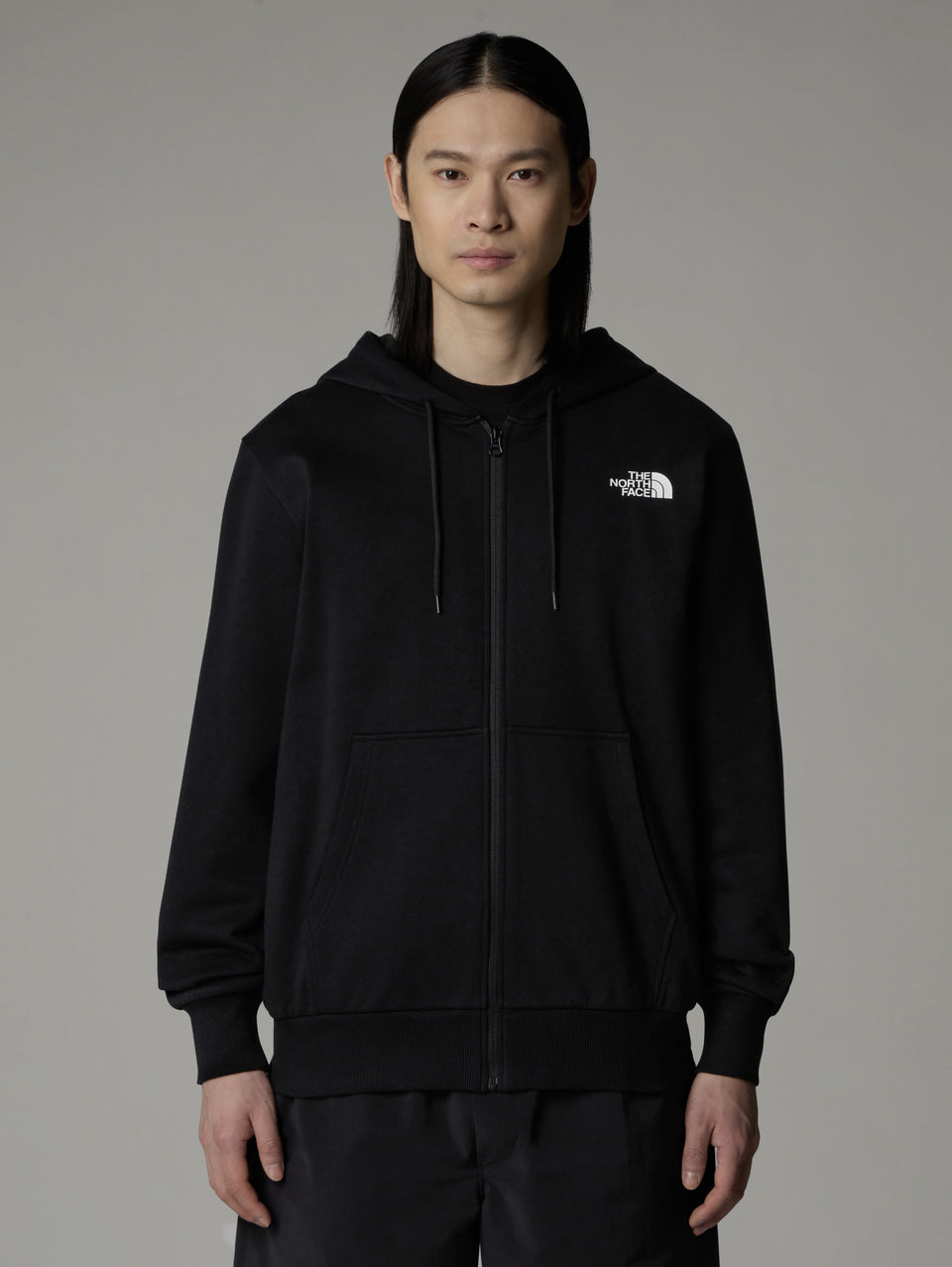 THE NORTH FACE Felpa con Cappuccio e Cerniera Nero Offerte