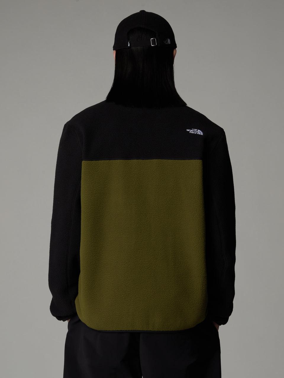 THE NORTH FACE Giacca in Pile Medio Yumiori Verde Saldi Di Fabbrica