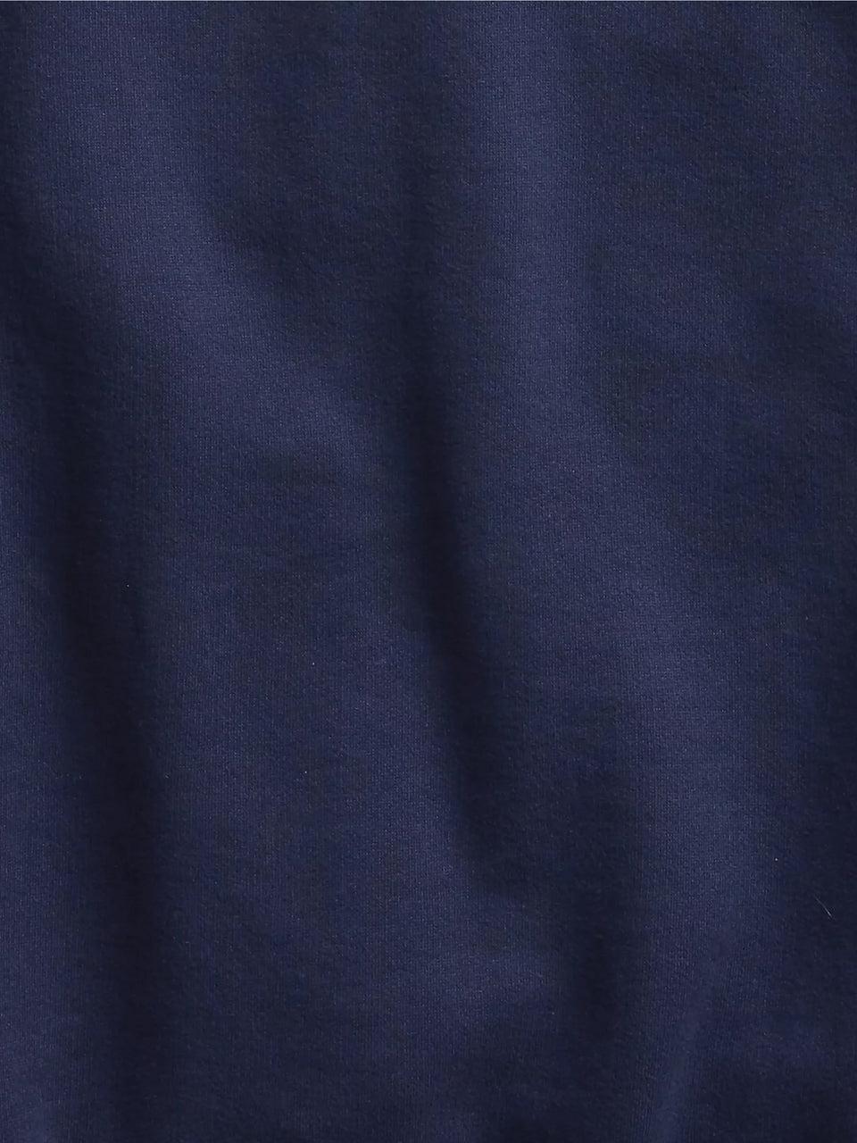 RALPH LAUREN Felpa Girocollo in Cotone Blu Nuovo
