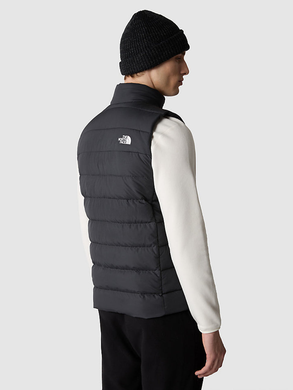 THE NORTH FACE Gilet con Cappuccio in Piuma Aconcagua Nero Vendita Calda
