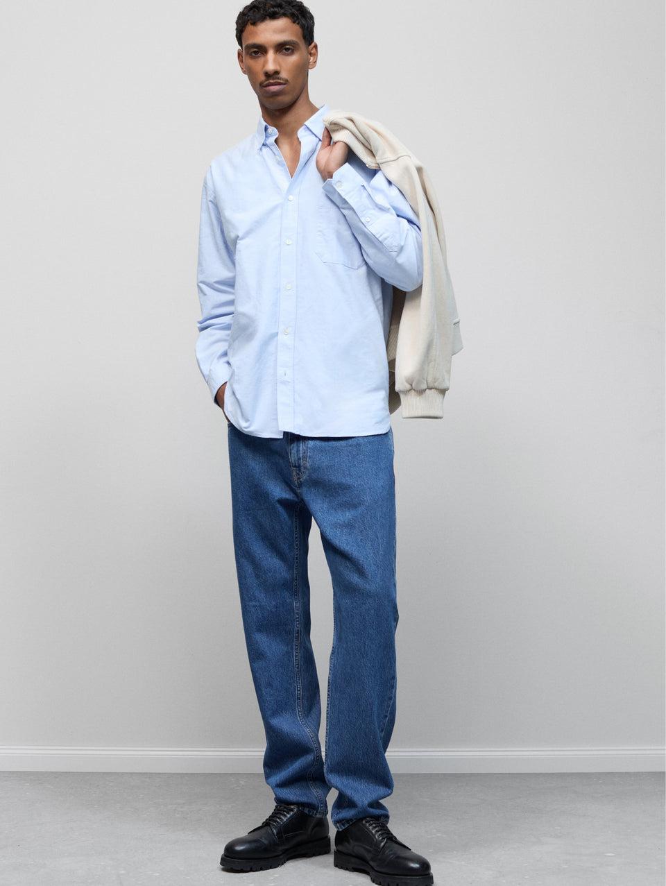 CLOSED Jeans Regular Gamba Dritta Cooper True Blu Medio In Linea
