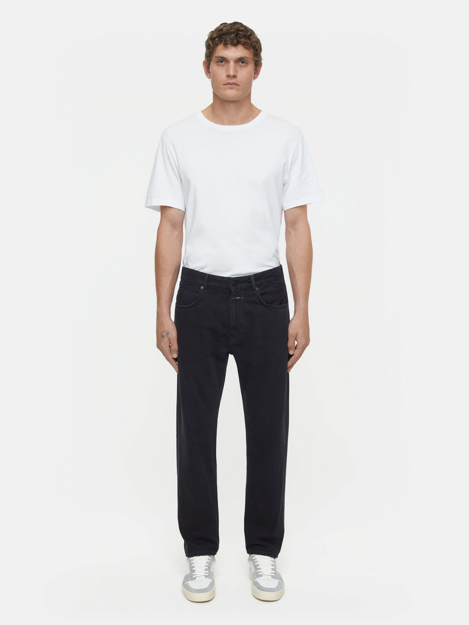 CLOSED Jeans Regular Gamba Dritta Cooper True Nero Acquista Ora