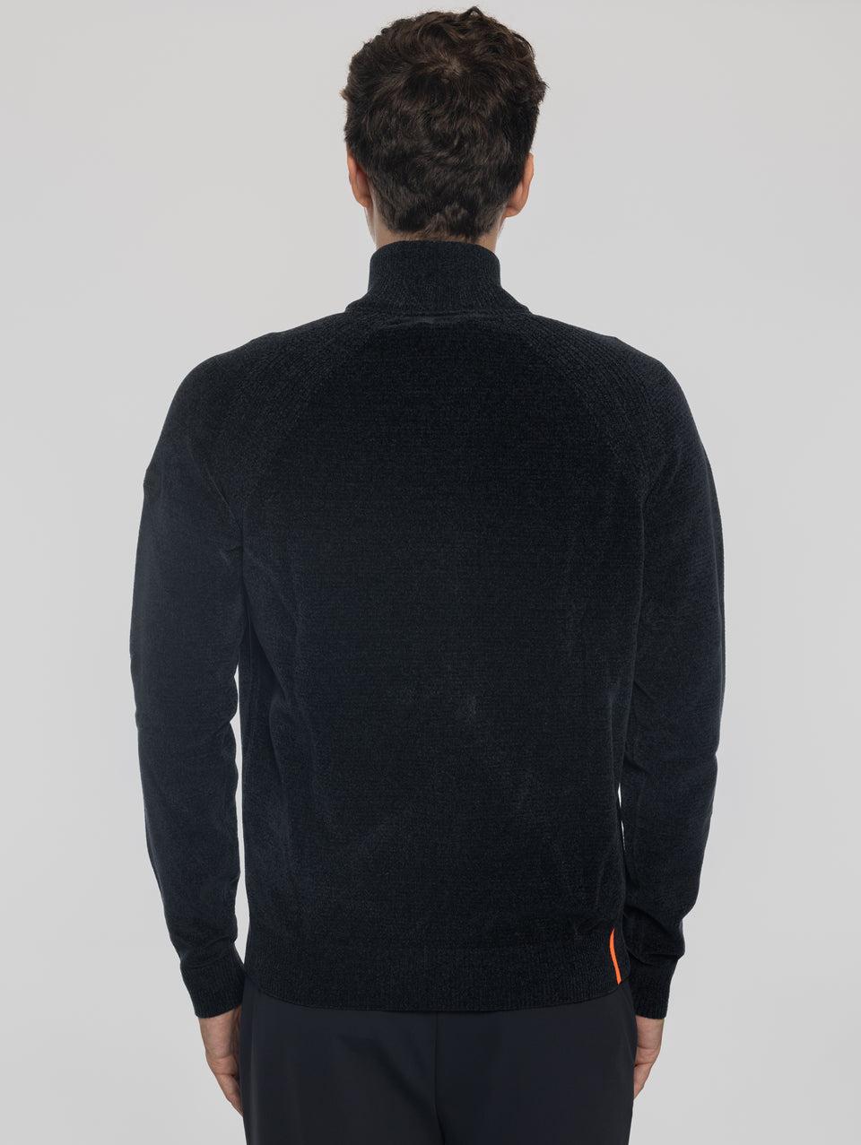 RRD Cardigan in Ciniglia Rasata Blu Sconto