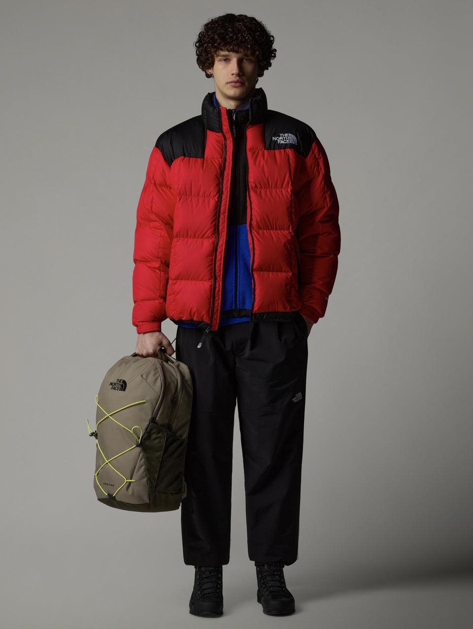 THE NORTH FACE Giaccone Corto Trapuntato in Piuma Lhotse Rosso In Linea