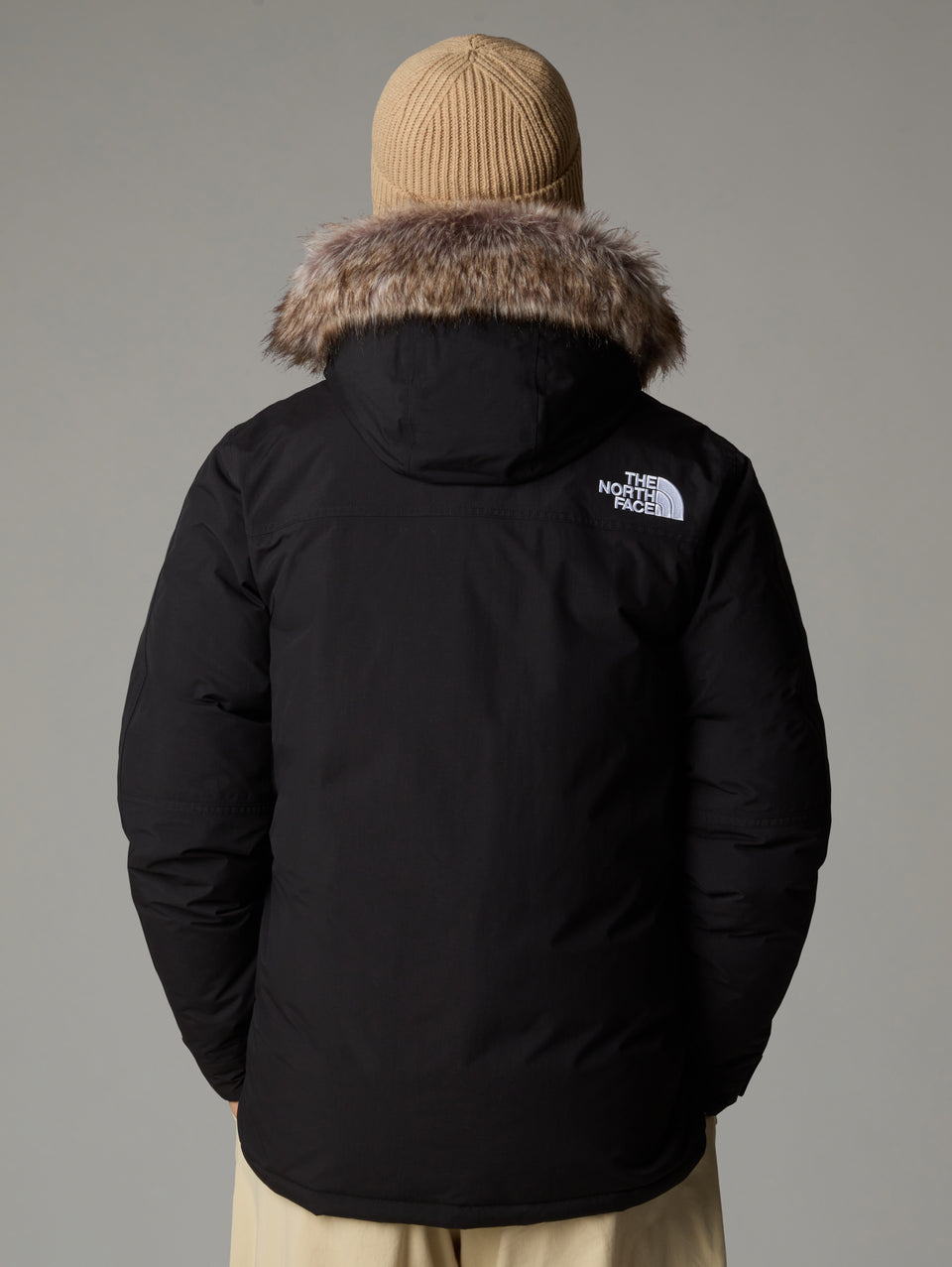 THE NORTH FACE Parka McMurdo con Cappuccio Rimovibile Nero Nuovo
