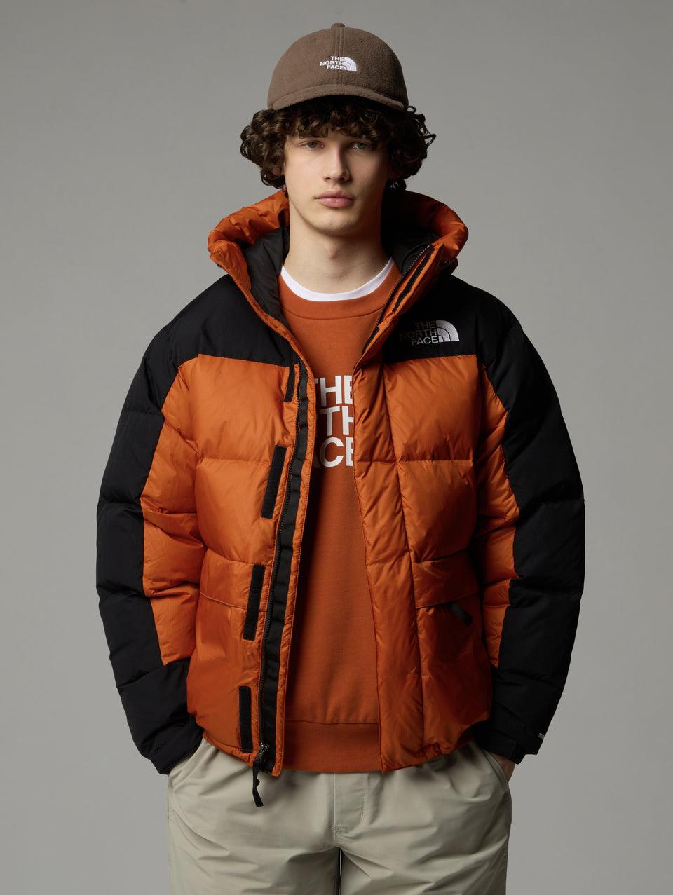 THE NORTH FACE Piumino con Cappuccio Color Block Himalayan Terra/Nero Qualità