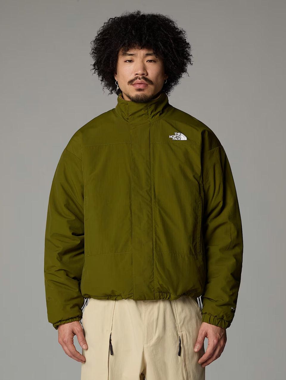 THE NORTH FACE Giacca da Uomo in Pile Reversibile Yumiori Beige/Verde Pezzi Unici