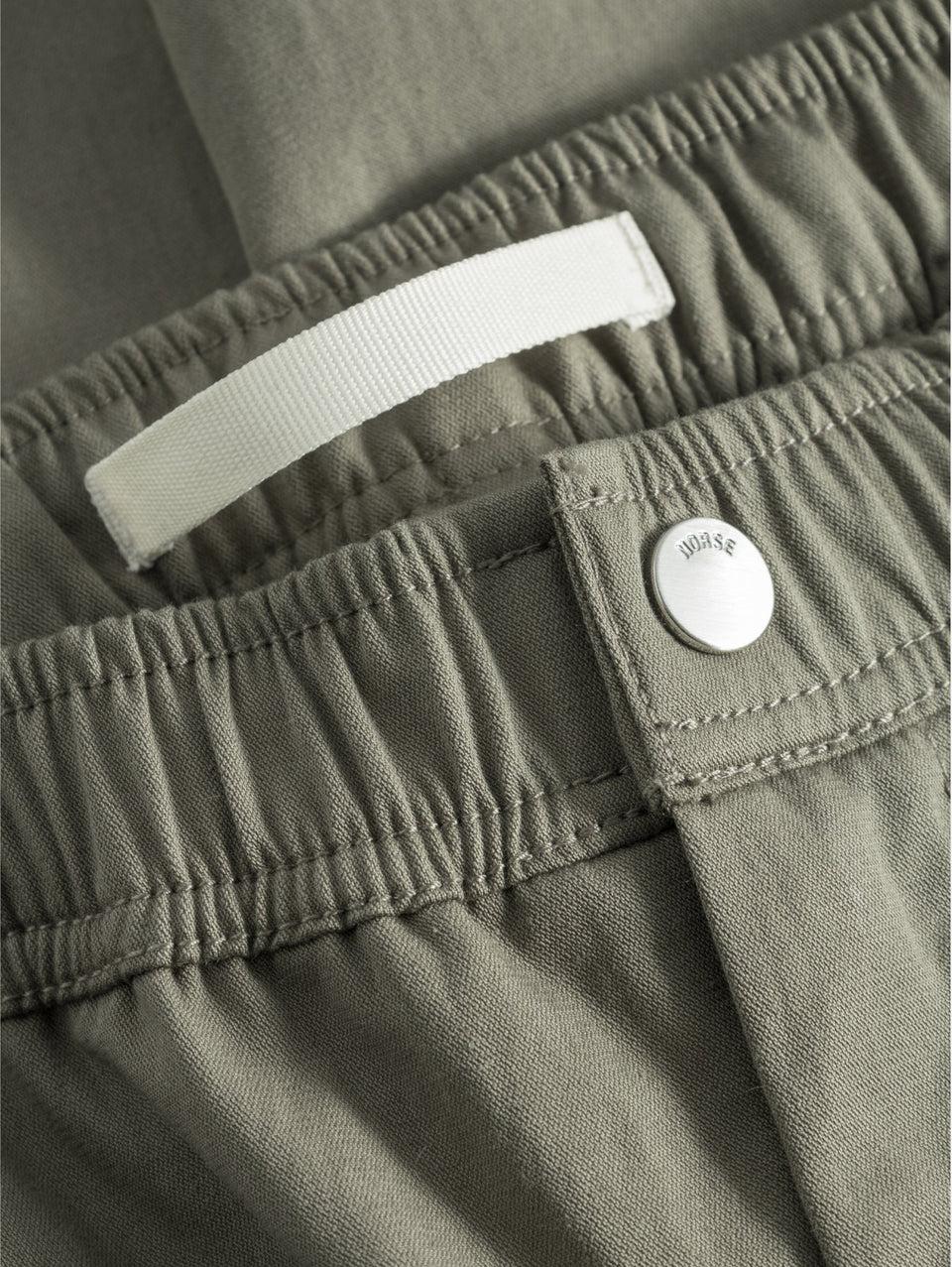 NORSE PROJECTS Pantaloni con Coulisse in Micro Twill Verde Saldi