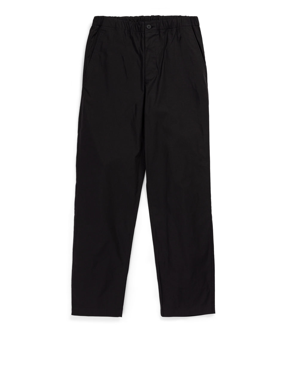NORSE PROJECTS Pantaloni in Solotex con Elastico in Vita Nero Offerte