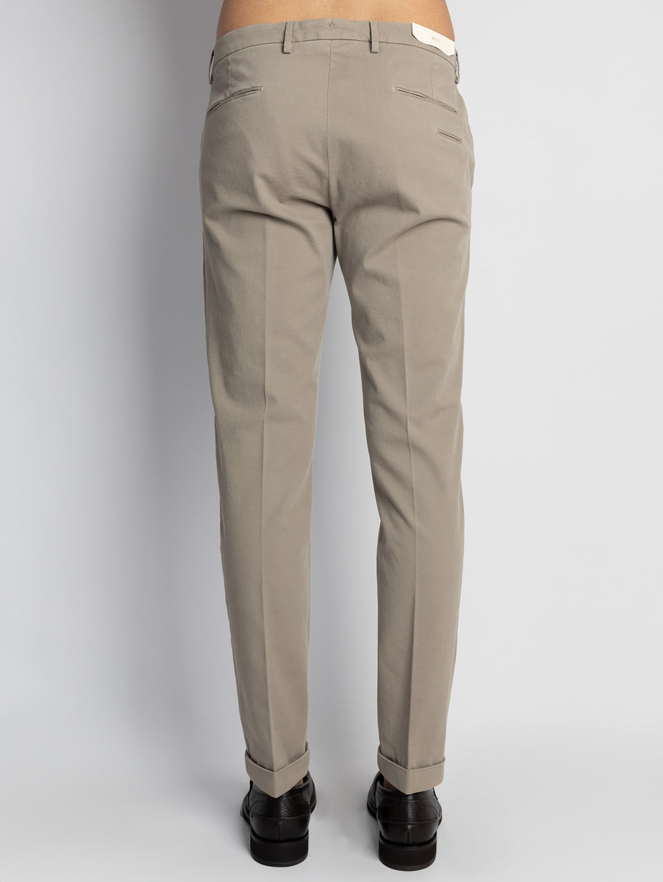 BRIGLIA 1949 Pantaloni Slim Fit in Armatura di Cotone Yuta I Più Venduti