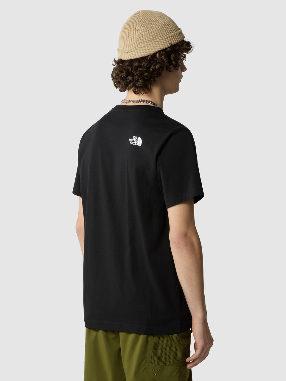 THE NORTH FACE T-shirt Regular Fit con Logo Nero Online
