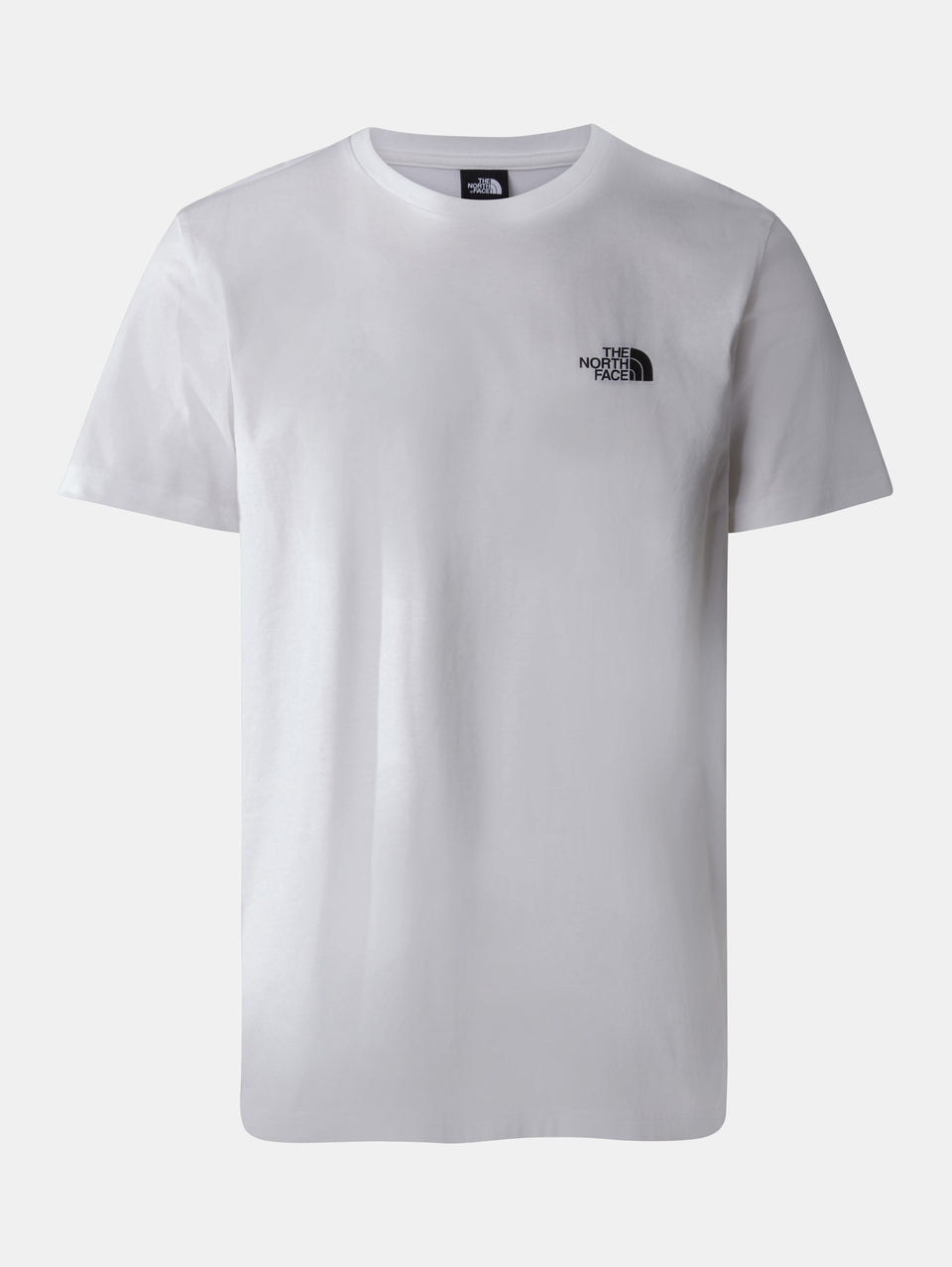 THE NORTH FACE T-shirt Regular Fit con Logo Bianco Outlet