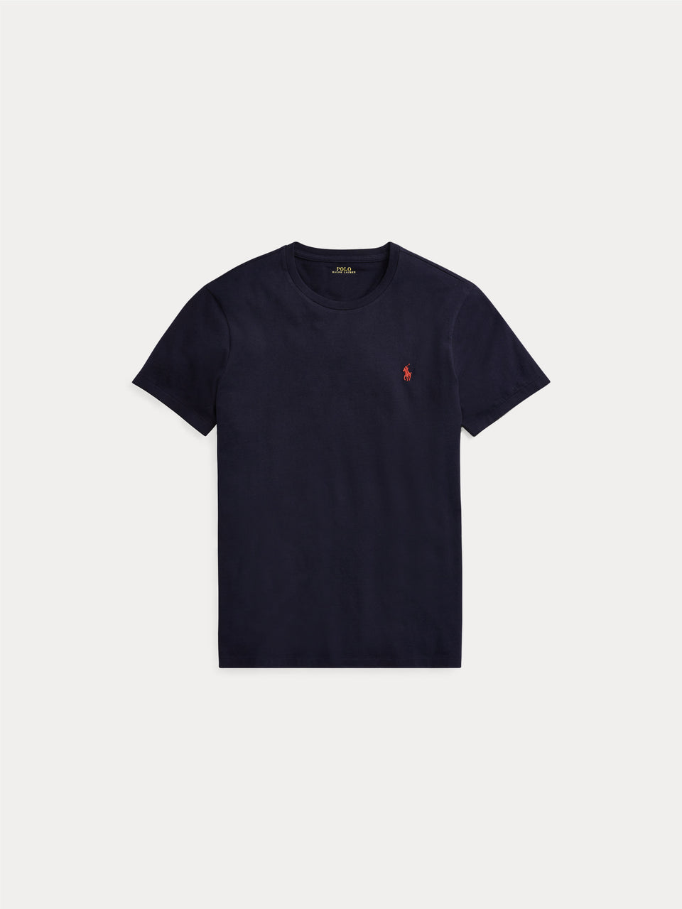 RALPH LAUREN T-shirt in Cotone Basica Inchiostro Saldi