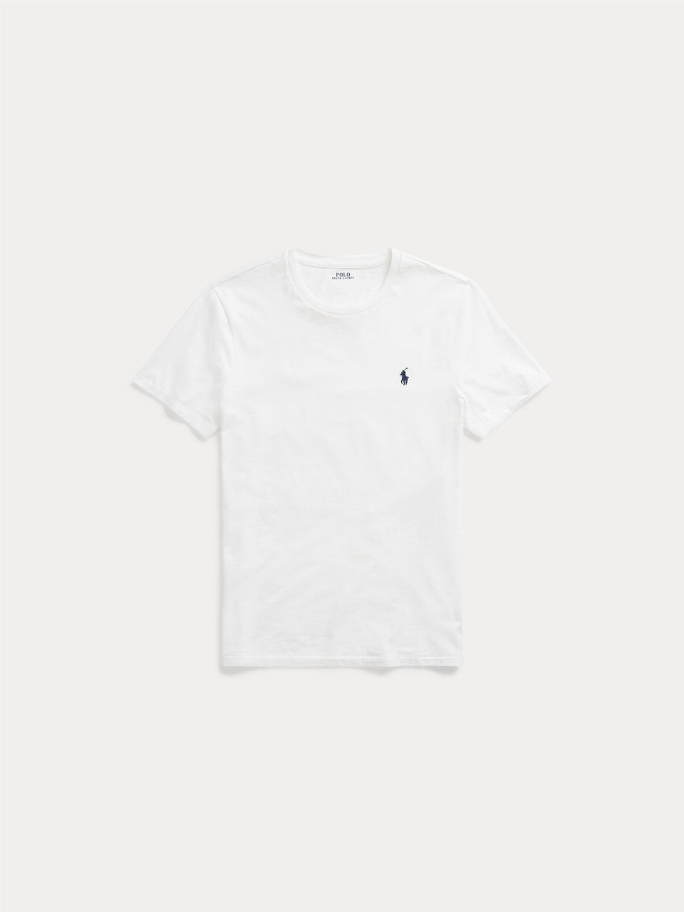 RALPH LAUREN T-shirt in Cotone Basica Bianca Offerte