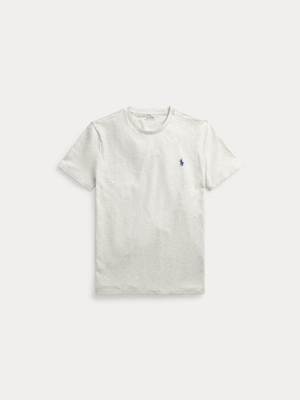 RALPH LAUREN T-shirt in Cotone Basica Grigio Hotsell