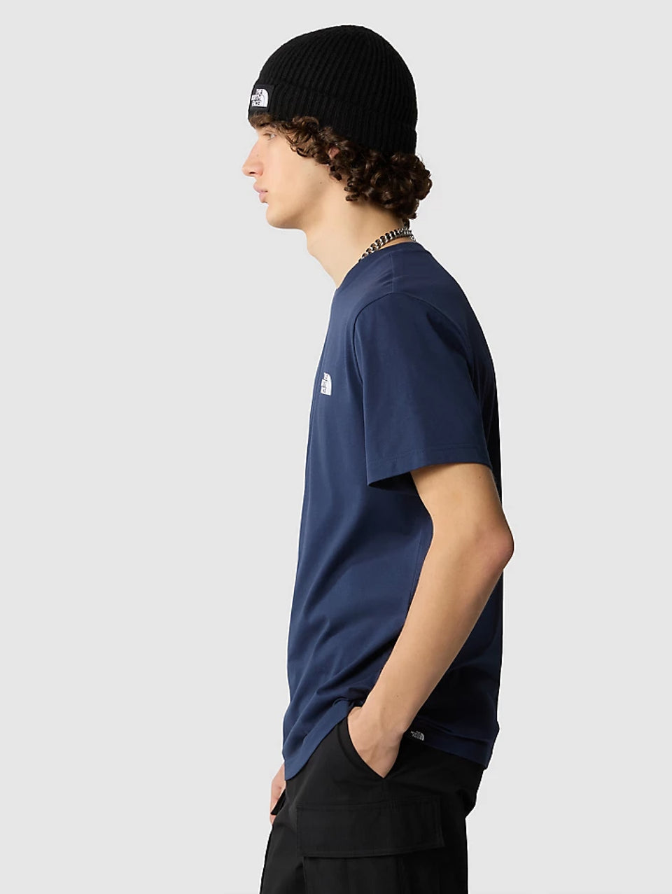 THE NORTH FACE T-shirt Regular Fit con Logo Blu 2025